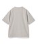 ミニワッフルキーネックレイヤードTシャツ