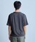 ミニワッフルキーネックレイヤードTシャツ