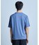 ミニワッフルキーネックレイヤードTシャツ