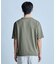 ミニワッフルキーネックレイヤードTシャツ