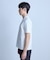 VネックテイラーTシャツ〈ストレッチ・マシンウォッシャブル・防臭・接触冷感〉