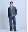 メッシュデニムカーブパンツ〈ストレッチ・軽量・ハンドウォッシャブル・通気性〉