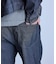 メッシュデニムカーブパンツ〈ストレッチ・軽量・ハンドウォッシャブル・通気性〉