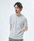 東レPrimeflex 麻調ドットメッシュ クルーネックTシャツ＜吸水速乾/通気性＞