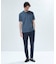 東レPrimeflex 麻調ドットメッシュ クルーネックTシャツ＜吸水速乾/通気性＞