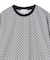 ジオメトリックジャガードTシャツ＜ストレッチ・マシンウォッシャブル＞