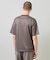 ジオメトリックジャガードTシャツ＜ストレッチ・マシンウォッシャブル＞