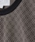 ジオメトリックジャガードTシャツ＜ストレッチ・マシンウォッシャブル＞