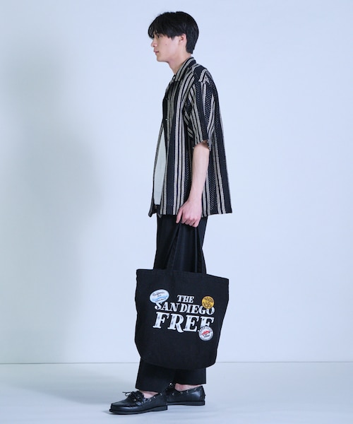 オリジナルグラフィックトートバッグ｜メンズビギの通販｜&mall