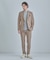 【ACTIVE TAILOR】Dot Air ヘリンボーン×千鳥格子/デニム柄 セットアップジャケット＜通気性/吸水速乾/ストレッチ＞