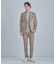 【ACTIVE TAILOR】Dot Air ヘリンボーン×千鳥格子/デニム柄 セットアップジャケット＜通気性/吸水速乾/ストレッチ＞
