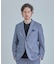 【ACTIVE TAILOR】Dot Air ヘリンボーン×千鳥格子/デニム柄 セットアップジャケット＜通気性/吸水速乾/ストレッチ＞