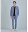 【ACTIVE TAILOR】Dot Air ヘリンボーン×千鳥格子/デニム柄 セットアップジャケット＜通気性/吸水速乾/ストレッチ＞