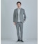 【ACTIVE TAILOR】Dot Air ヘリンボーン×千鳥格子/デニム柄 セットアップジャケット＜通気性/吸水速乾/ストレッチ＞