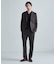 《別注》COLE HAAN 14G変形ヘリンボンジャカードニットスキッパーポロ