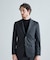《別注》COLE HAAN ウールブレンドシャイニーポンチセットアップジャケット