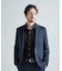 《別注》COLE HAAN ウールブレンドシャイニーポンチセットアップジャケット