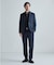 《別注》COLE HAAN ウールブレンドシャイニーポンチセットアップジャケット