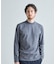 アクティブテーラー シルケットスムース UネックロングTシャツ［シルケット加工/抗菌防臭/帯電防止］