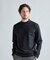 アクティブテーラー シルケットスムース UネックロングTシャツ［シルケット加工/抗菌防臭/帯電防止］