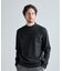アクティブテーラー シルケットスムース UネックロングTシャツ［シルケット加工/抗菌防臭/帯電防止］