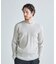 ブリスタージャカード 変形ケーブルモックネックロングTEE