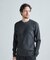 ブリスタージャカード 変形ケーブルモックネックロングTEE