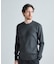 ブリスタージャカード 変形ケーブルモックネックロングTEE