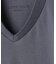 アクティブテーラー シルケットスムース VネックロングTシャツ［シルケット加工/抗菌防臭/帯電防止］