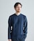 アランパネル ニットコンビVネックロングTEE