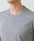 シルケットスムースクルーネックテイラーTシャツ