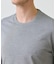 シルケットスムースクルーネックテイラーTシャツ