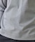 シルケットスムースクルーネックテイラーTシャツ