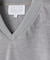 シルケットスムースVネックテイラーTシャツ