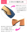 Vカットデザインミュールサンダル【6.5cm】(5426)