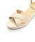 ジュート風ソールストラップサンダル【5.5cm】(4038)
