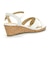 ジュート風ソールストラップサンダル【5.5cm】(4038)
