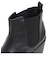 クッション入 厚底サイドゴアショートブーツ【7.8cmヒール】 (9041)