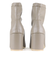 セットバックヒールストレッチショートブーツ【7.5cmヒール】 (9064)