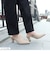 ★新色登場★クッション入り Vカットミュールパンプス【7cm】(5439-1)