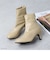 バックジップストレッチブーツ【6.5cmヒール】(9061)
