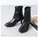 バックジップストレッチブーツ【6.5cmヒール】(9061)
