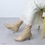 バックジップストレッチブーツ【6.5cmヒール】(9061)