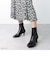 バックジップストレッチブーツ【6.5cmヒール】(9061)