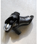 センターシームミュールサンダル【6.5cmヒール】(4135)
