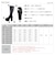 ロングブーツ レディース プラットフォームソール 厚底 美脚 ストレッチ素材 10.5cmヒール (1585)