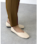 フラットサイドカットパンプス (1174)