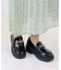 厚底チェーンビットローファー (3054)