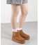 厚底ファーサイドゴアブーツ (6364)