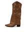 スタッズウエスタンカバーロングブーツ (9162)